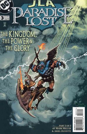 JLA: Paradise Lost 3 published by DC with cover art by Ariel Olivetti