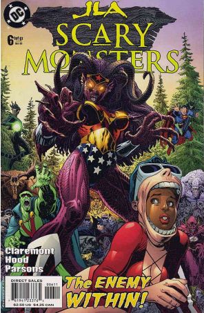JLA: Scary Monsters 6 published by DC with cover art by Arthur Adams