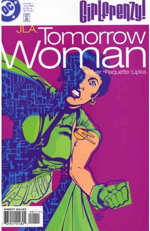 JLA: Tomorrow Woman 1 published by DC with cover art by Barry Kitson