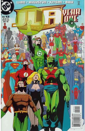JLA: Year One 12 published by DC with cover art by Barry Kitson