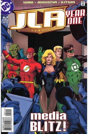 JLA: Year One 2 published by DC with cover art by Barry Kitson