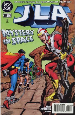 JLA 20 published by DC with cover art by Howard Porter