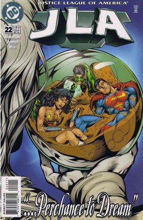 JLA 22 published by DC with cover art by Howard Porter