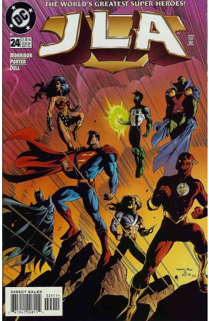 JLA 24 published by DC with cover art by Howard Porter
