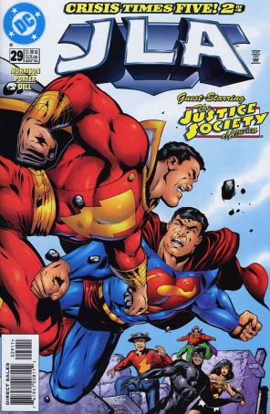 JLA 29 published by DC with cover art by Howard Porter