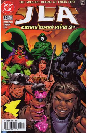 JLA 30 published by DC with cover art by Howard Porter