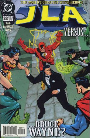 JLA 33 published by DC with cover art by Howard Porter