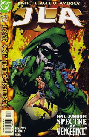 JLA 35 published by DC with cover art by Howard Porter