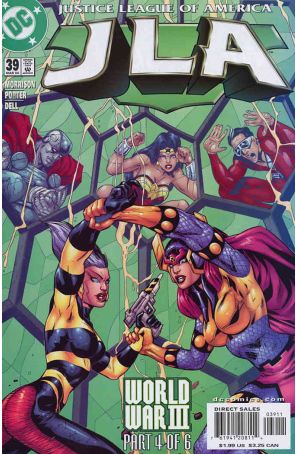 JLA 39 published by DC with cover art by Howard Porter