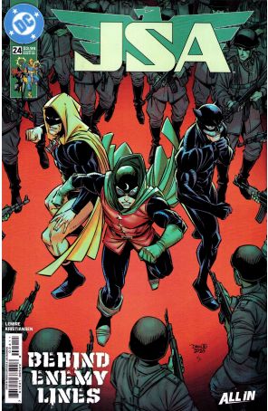 JSA (2nd Series) 24A published by DC with cover art by Diego Olortegui