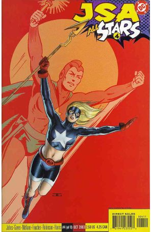 JSA: All Stars 4 published by DC with cover art by John Cassaday