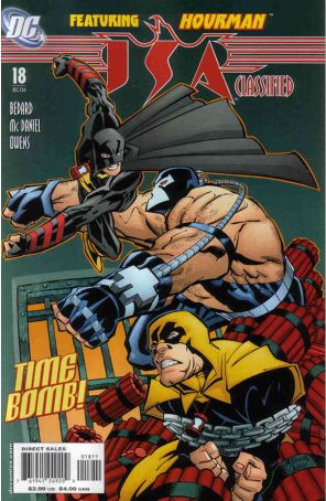 JSA: Classified 18 published by DC with cover art by Scott McDaniel