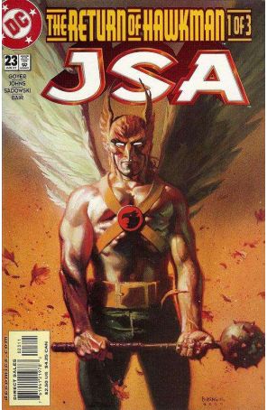 JSA 23 published by DC with cover art by Andrew Robinson