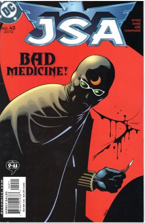 JSA 40 published by DC with cover art by Rags Morales