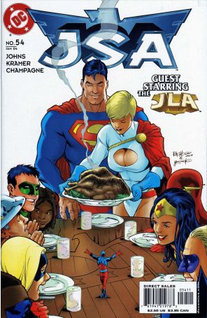 JSA 54 published by DC with cover art by Carlos Pacheco