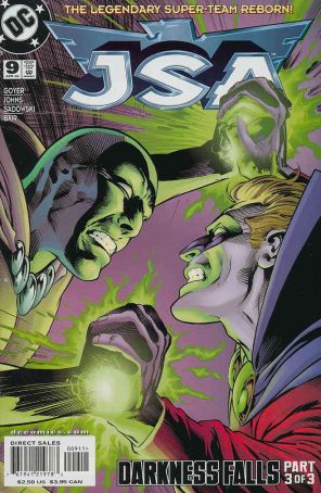 JSA 9 published by DC with cover art by Alan Davis