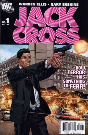 Jack Cross 1 published by DC with cover art by Gary Erskine