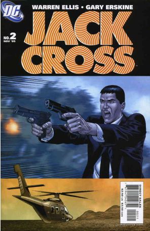 Jack Cross 2 published by DC with cover art by Gary Erskine
