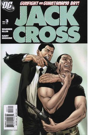 Jack Cross 3 published by DC with cover art by Gary Erskine