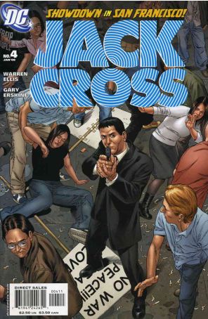 Jack Cross 4 published by DC with cover art by Gary Erskine