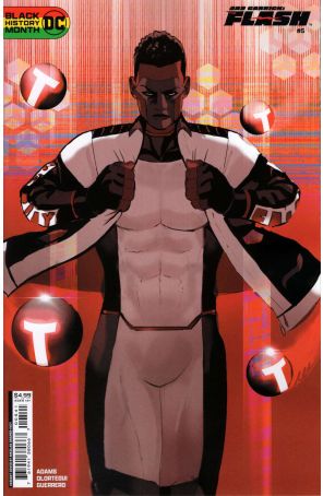 Jay Garrick: The Flash 5C published by DC with cover art by Nikolas Draper-Ivey