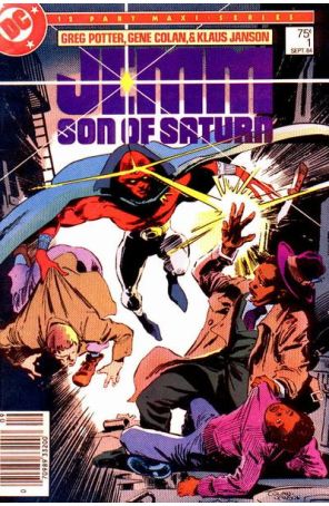 Jemm, Son of Saturn 1 (Newsstand) published by DC with cover art by Gene Colan