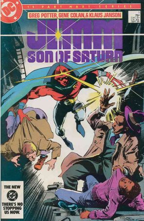 Jemm, Son of Saturn 1 published by DC with cover art by Gene Colan