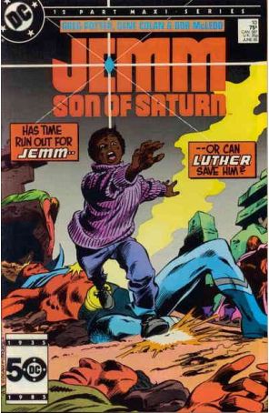 Jemm, Son of Saturn 10 published by DC with cover art by Gene Colan