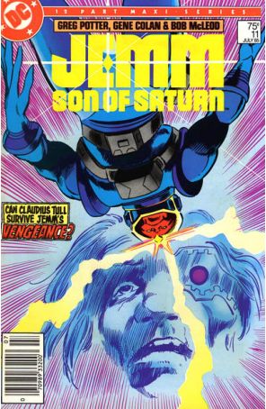 Jemm, Son of Saturn 11 (Newsstand) published by DC with cover art by Gene Colan