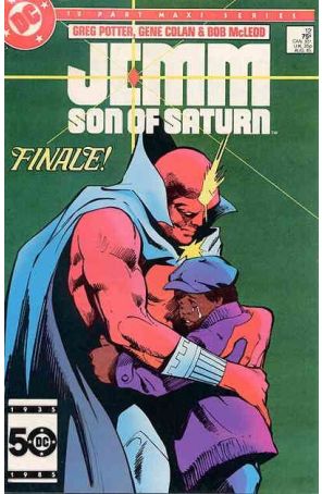 Jemm, Son of Saturn 12 published by DC with cover art by Gene Colan