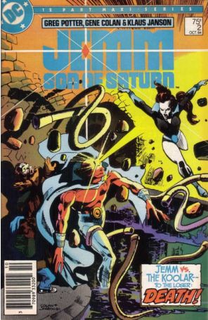 Jemm, Son of Saturn 2 (Newsstand) published by DC with cover art by Gene Colan