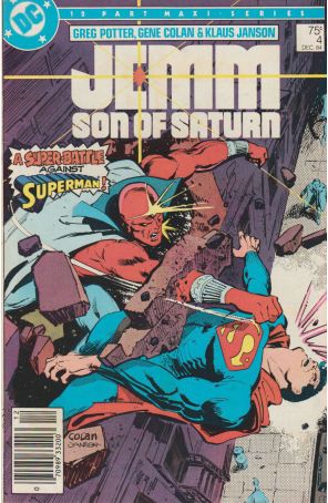 Jemm, Son of Saturn 4 (Newsstand) published by DC with cover art by Gene Colan