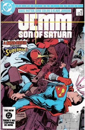 Jemm, Son of Saturn 4 published by DC with cover art by Gene Colan