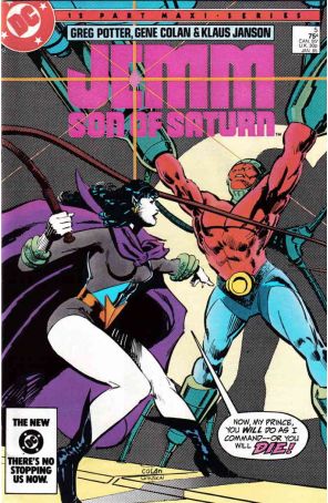 Jemm, Son of Saturn 5 published by DC with cover art by Gene Colan