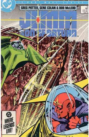 Jemm, Son of Saturn 6 published by DC with cover art by Klaus Janson
