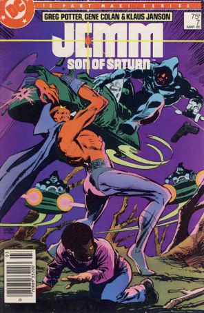 Jemm, Son of Saturn 7 (Newsstand) published by DC with cover art by Gene Colan