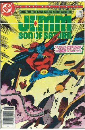 Jemm, Son of Saturn 9 (Newsstand) published by DC with cover art by Gene Colan