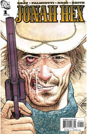 Jonah Hex (2nd Series) 1 published by DC with cover art by Frank Quitely