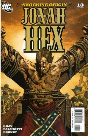 Jonah Hex (2nd Series) 13 published by DC with cover art by Jordi Bernet