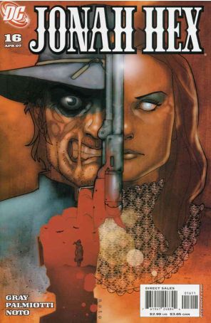 Jonah Hex (2nd Series) 16 published by DC with cover art by Phil Noto