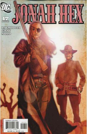Jonah Hex (2nd Series) 17 published by DC with cover art by Phil Noto