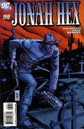 Jonah Hex (2nd Series) 32 published by DC with cover art by Jordi Bernet