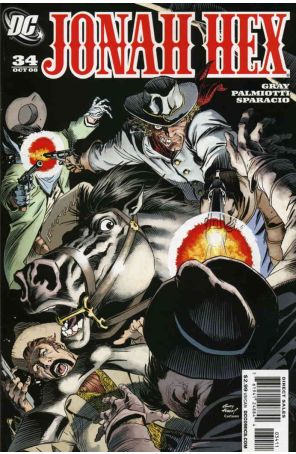 Jonah Hex (2nd Series) 34 published by DC with cover art by Andy Kubert