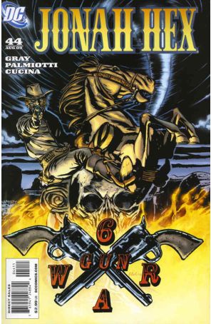 Jonah Hex (2nd Series) 44 published by DC with cover art by Cristiano Cucina