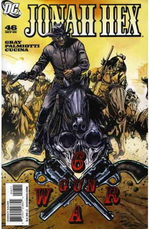 Jonah Hex (2nd Series) 46 published by DC with cover art by Cristiano Cucina