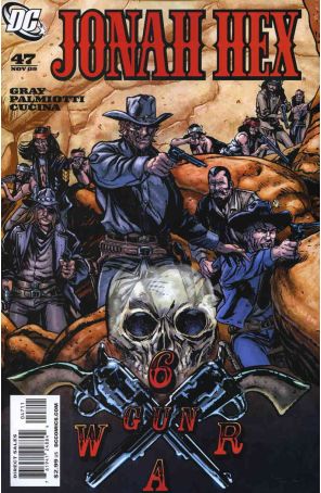 Jonah Hex (2nd Series) 47 published by DC with cover art by Cristiano Cucina