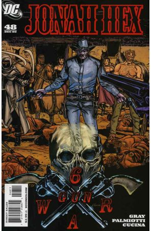 Jonah Hex (2nd Series) 48 published by DC with cover art by Cristiano Cucina