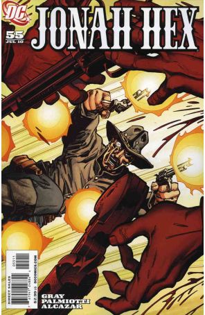 Jonah Hex (2nd Series) 55 published by DC with cover art by Walt Simonson