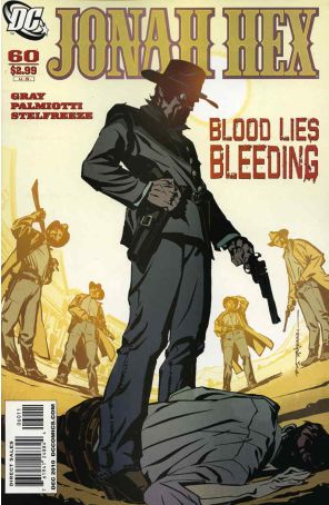 Jonah Hex (2nd Series) 60 published by DC with cover art by Brian Stelfreeze