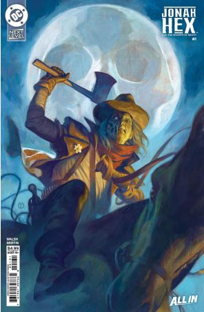 Jonah Hex and the Shadow of Death 1C published by DC with cover art by Julian Totino Tedesco